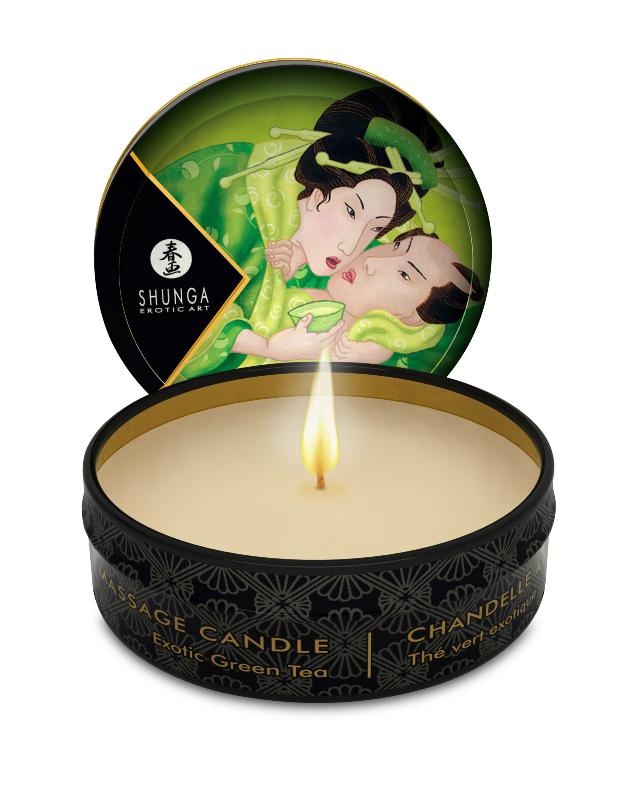 Mini bougie de massage - Zenitude Thé vert exotique – Image 2