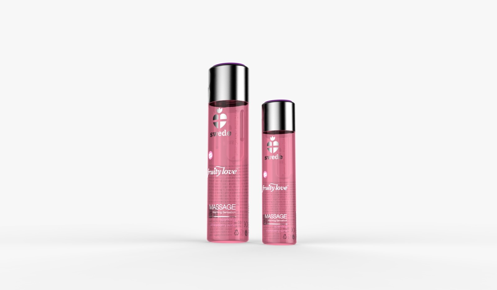 Huile de massage - Vin pétillant à la Fraise - 120 ml – Image 3