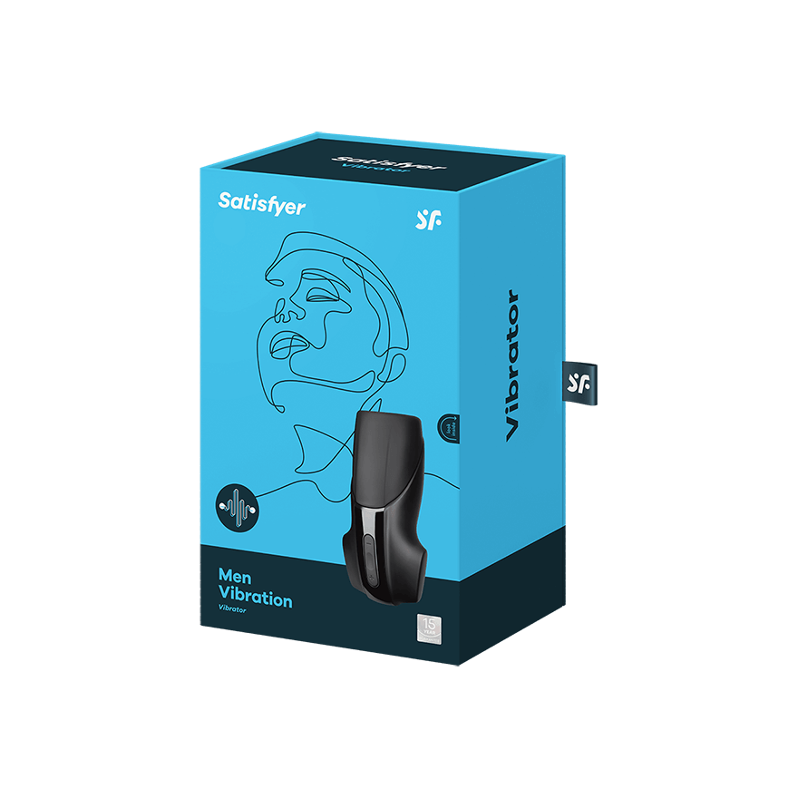 Men Vibration - Noir Masturbateur Satisfyer – Image 5