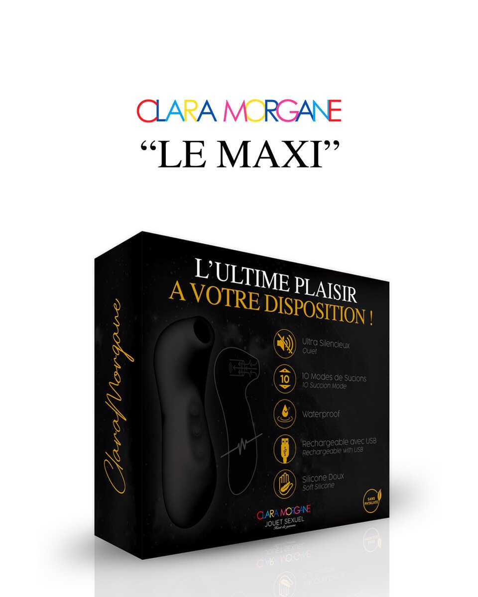 Le Maxi stimulateur clitoridien - Noir – Image 2