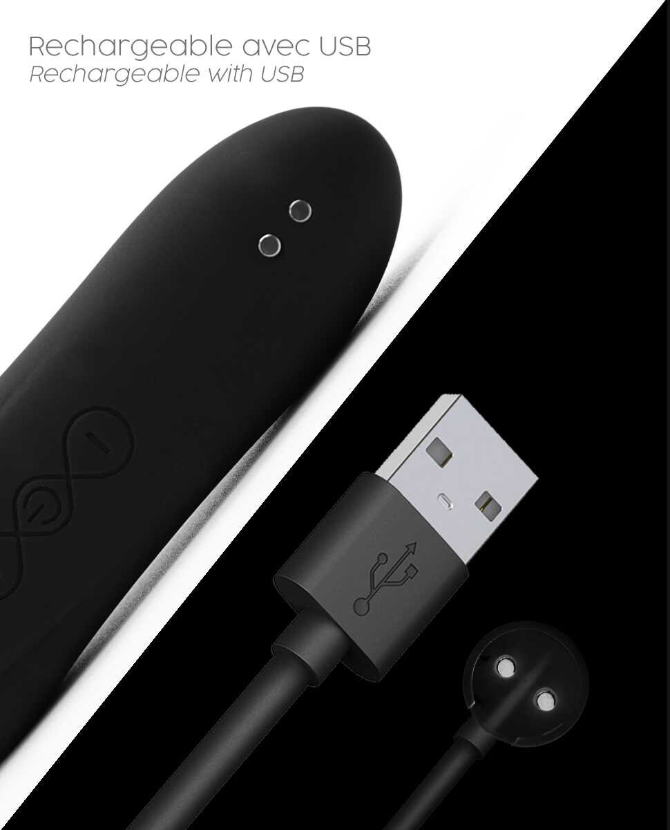Le Maxi stimulateur clitoridien - Noir – Image 6