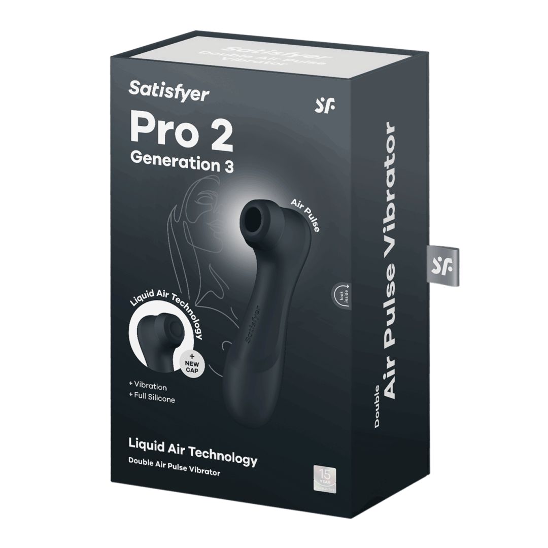 Pro 2 Génération 3 Air pulse - Noir Satisfyer