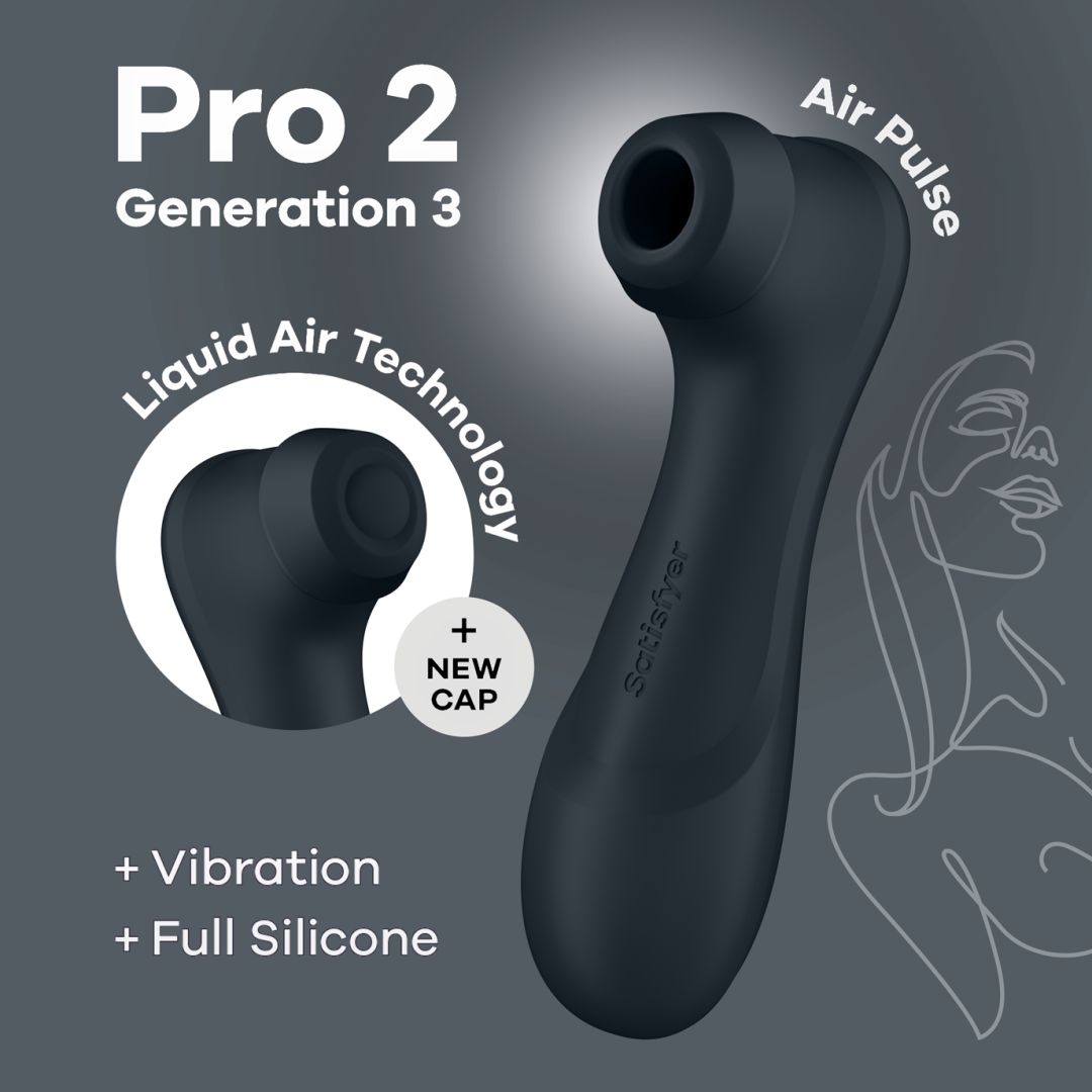 Pro 2 Génération 3 Air pulse - Noir Satisfyer – Image 2