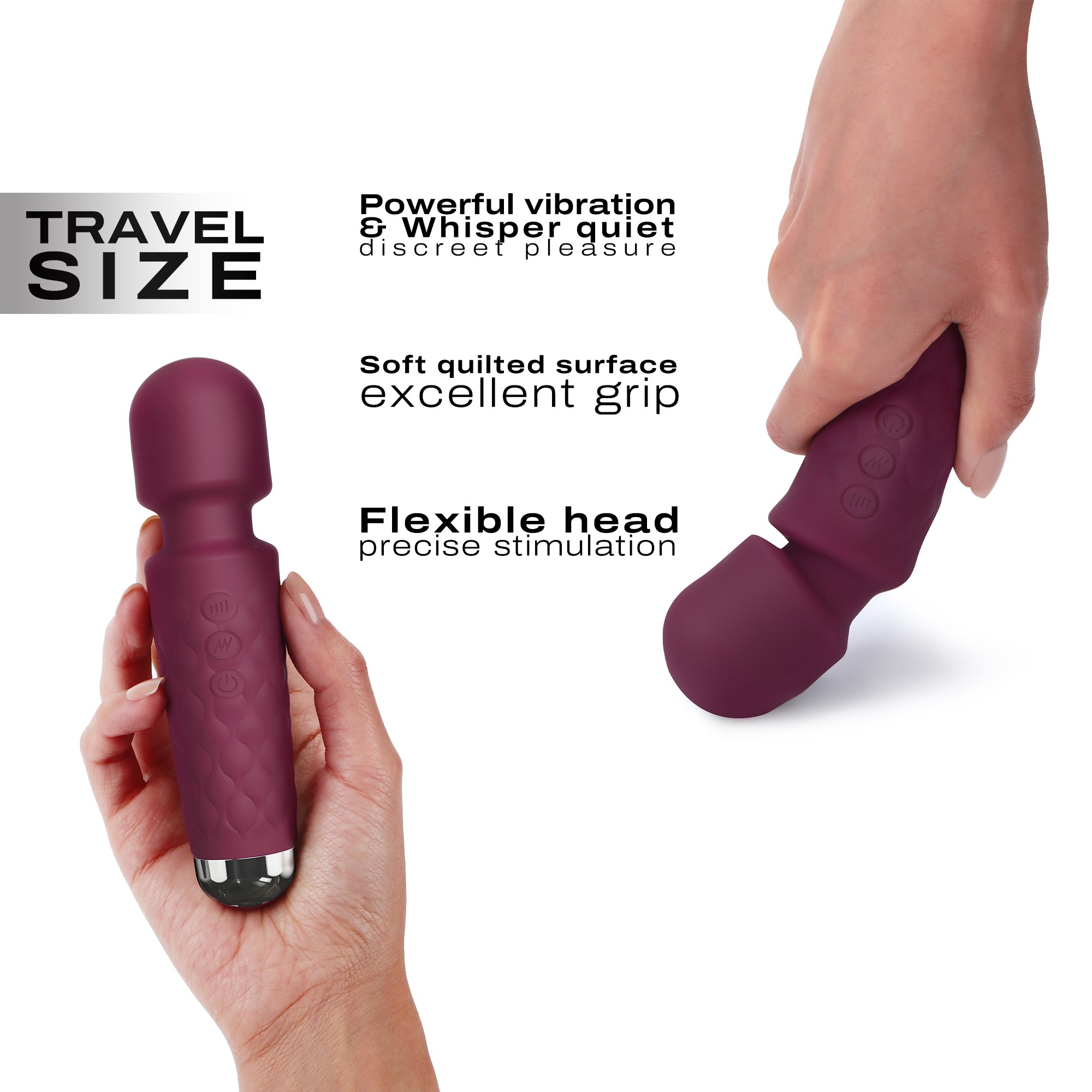 MINI WANDERFUL DORCEL ARGENT et ROSE – Image 5