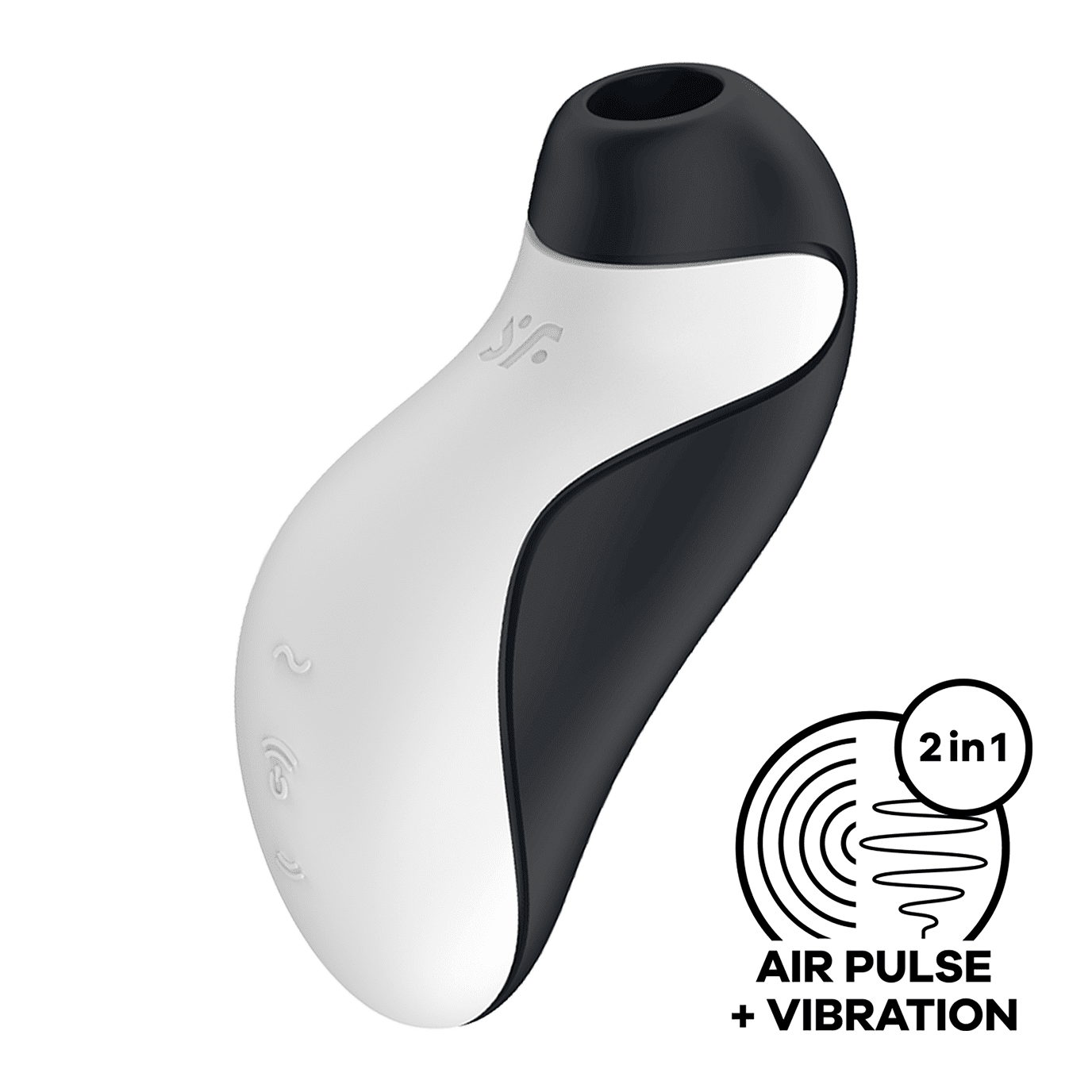 Orca stimulateur clitoridien et vibromasseur - Noir Satisfyer