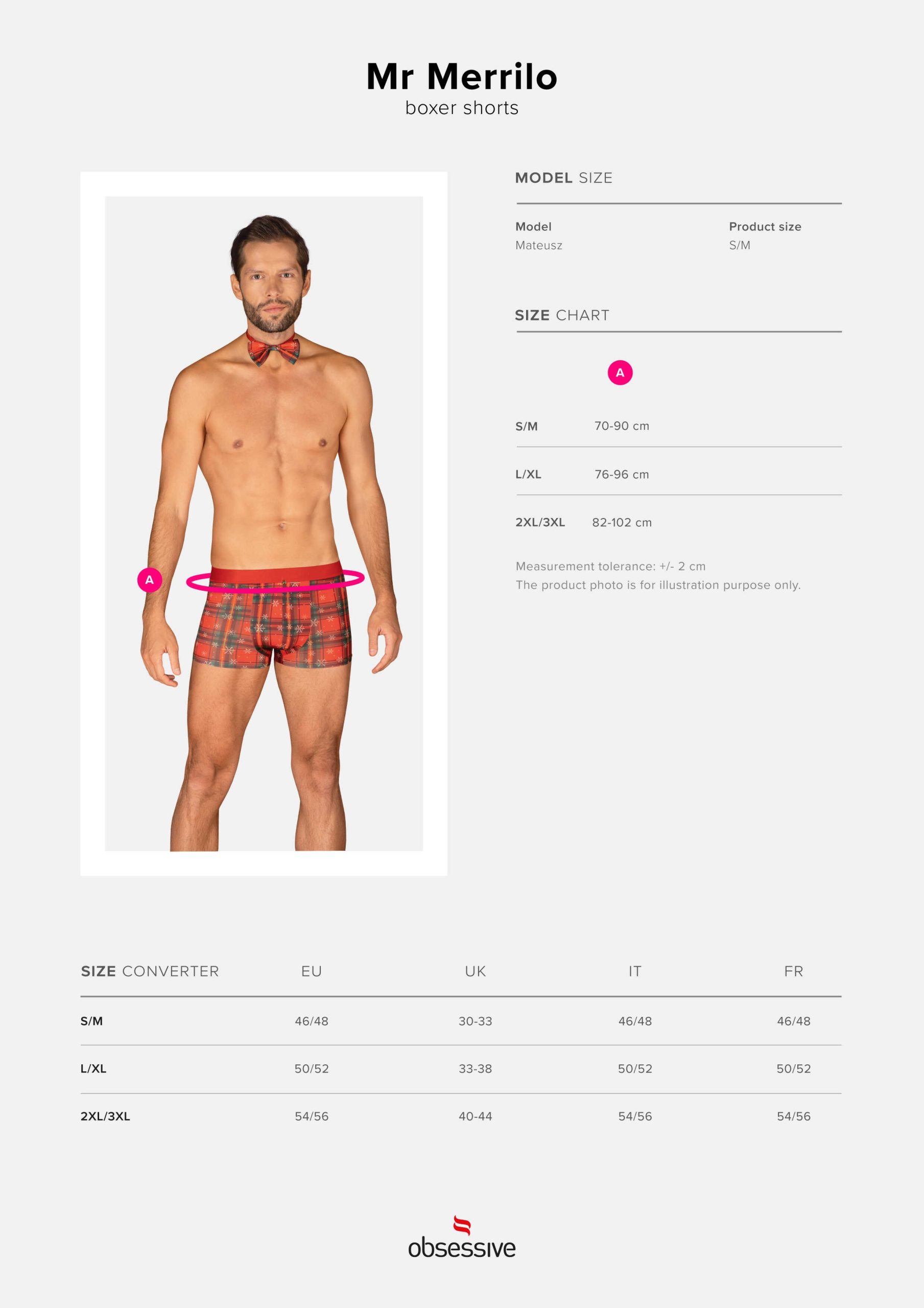 Mr Merrilo - Boxer et n?ud papillon Rouge – Image 13