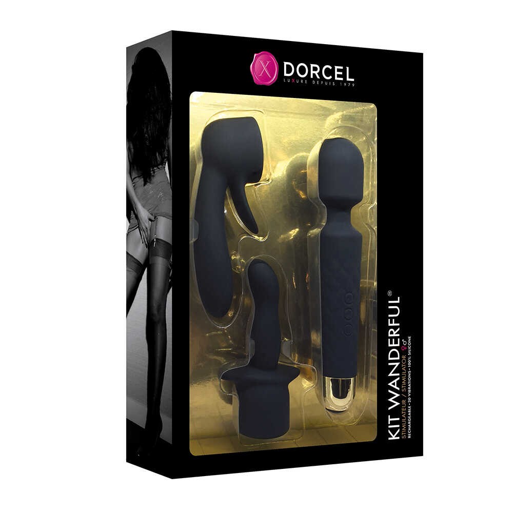 Vibromasseur Kit Wanderful - Noir – Image 8