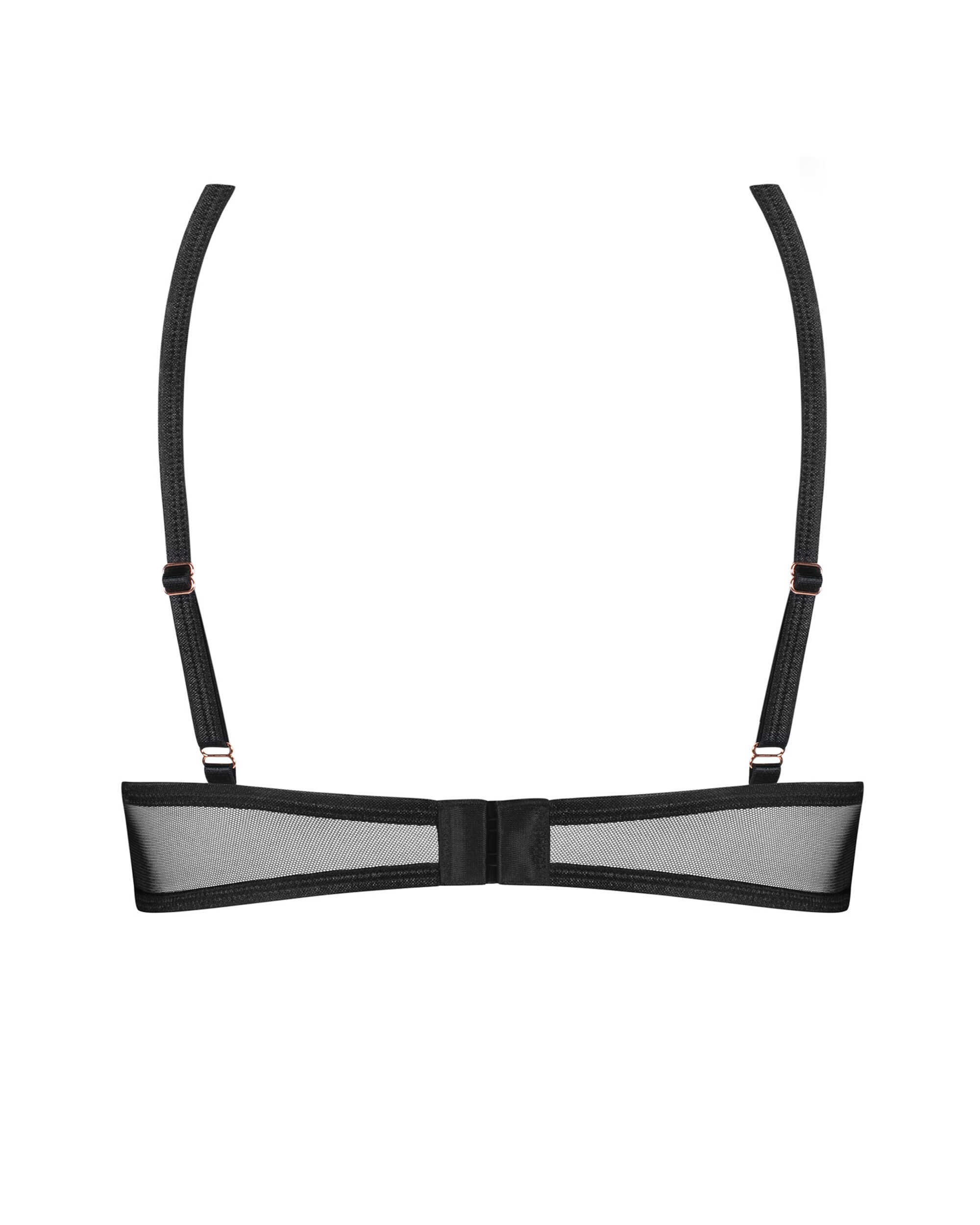 Euridia soutien-gorge ouvert - Noir – Image 2