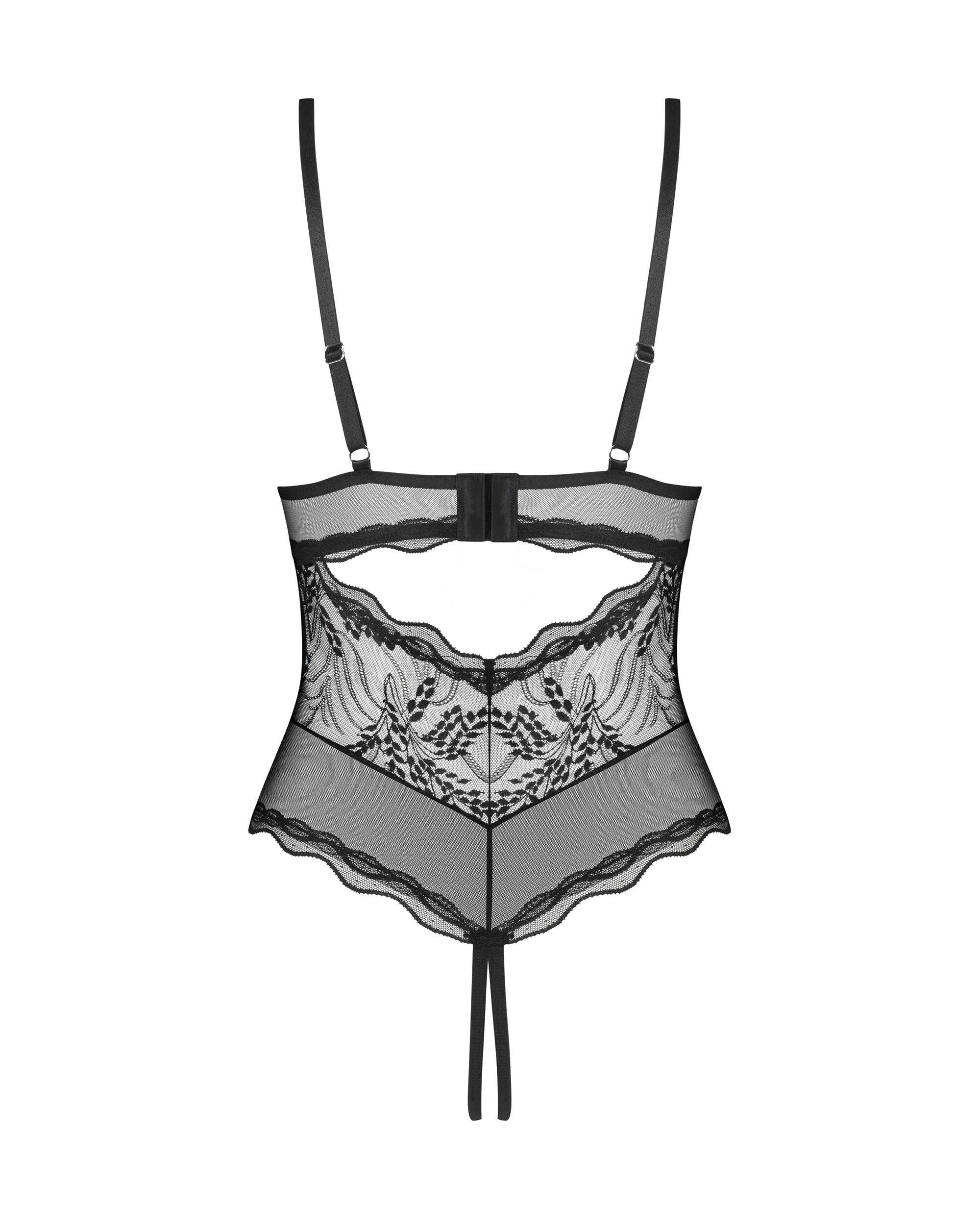 Perisia body ouvert - Noir – Image 2