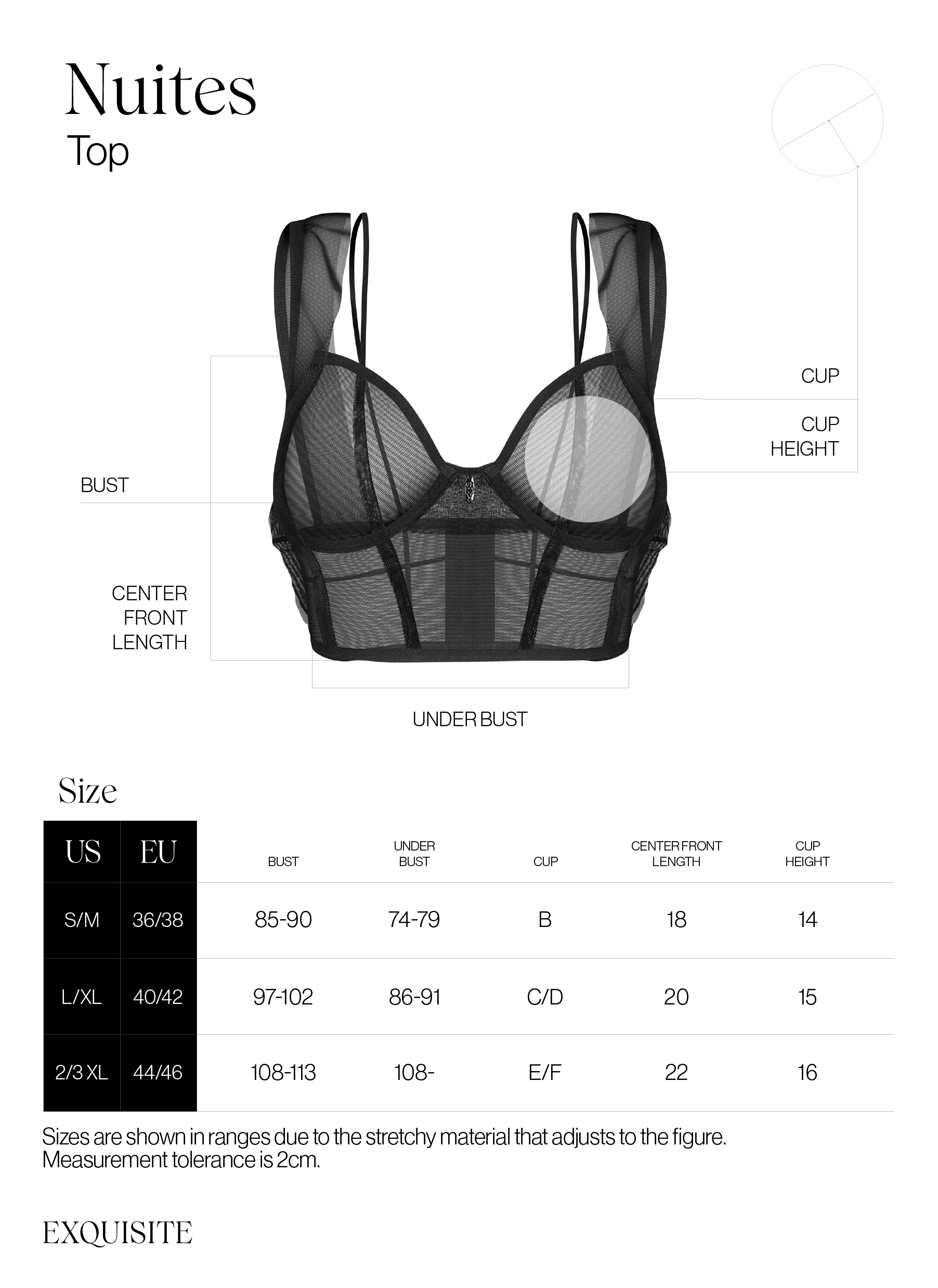 Nuites top - Noir – Image 7