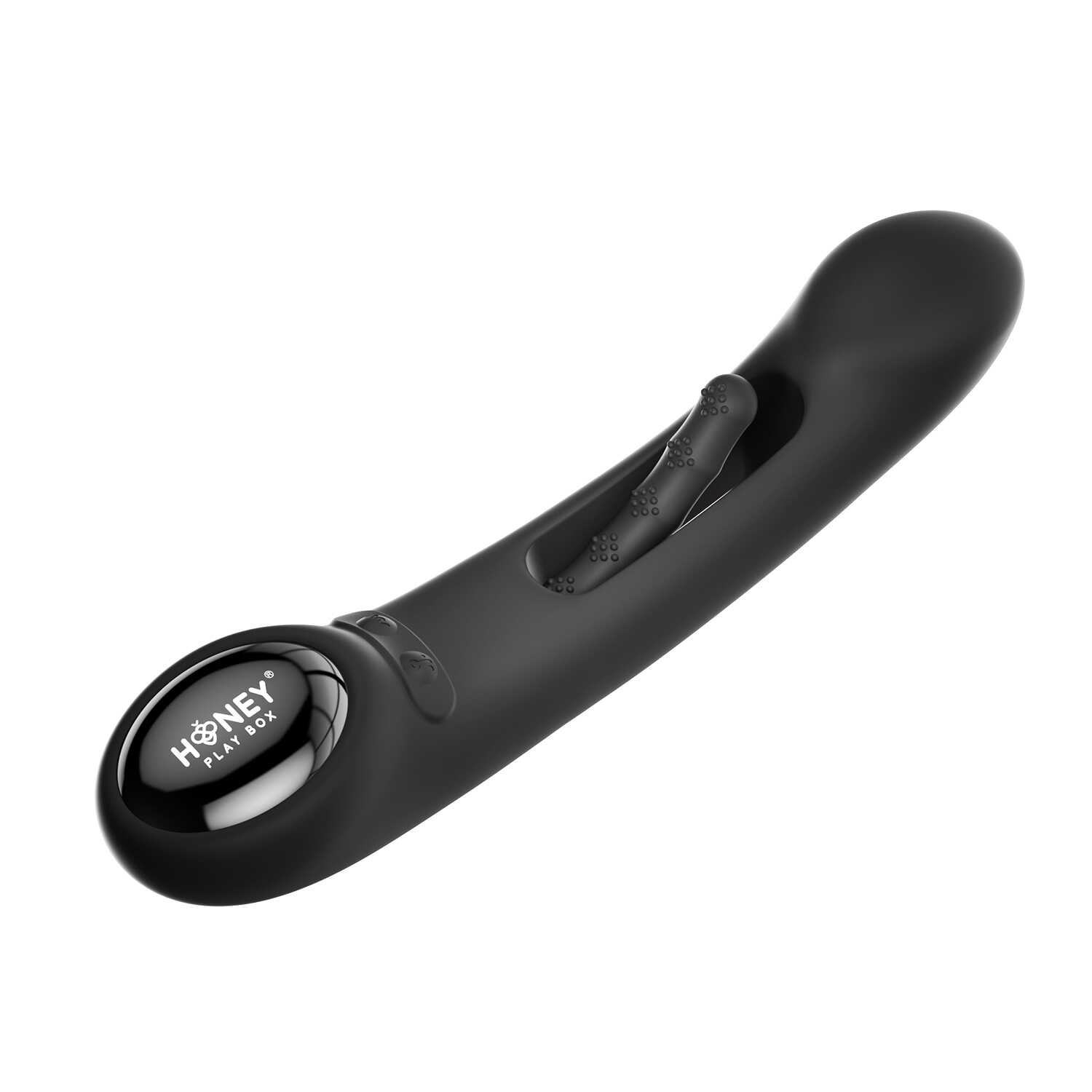 Tempo vibromasseur G-spot avec capteurs de pression et application Noir – Image 4