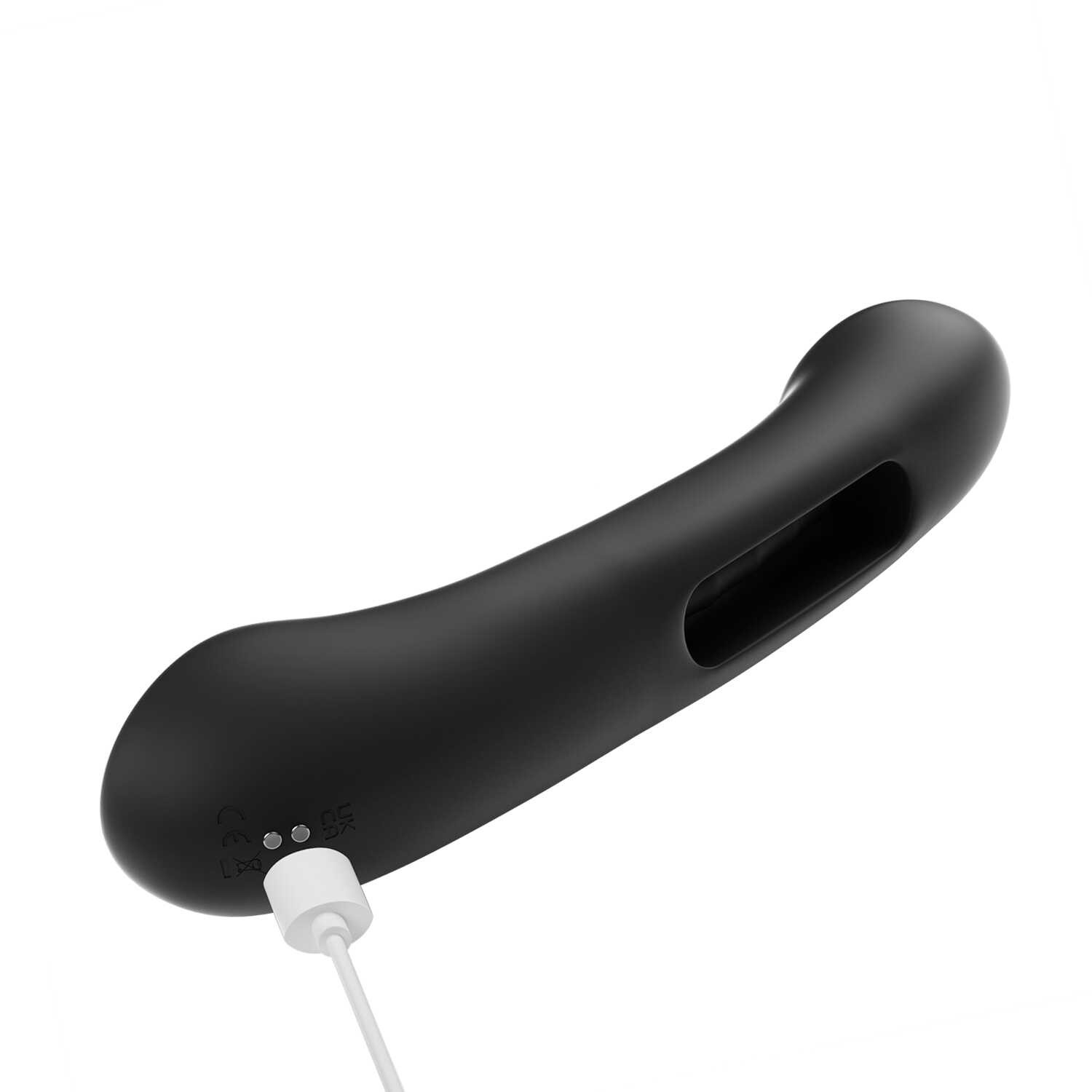 Tempo vibromasseur G-spot avec capteurs de pression et application Noir – Image 6