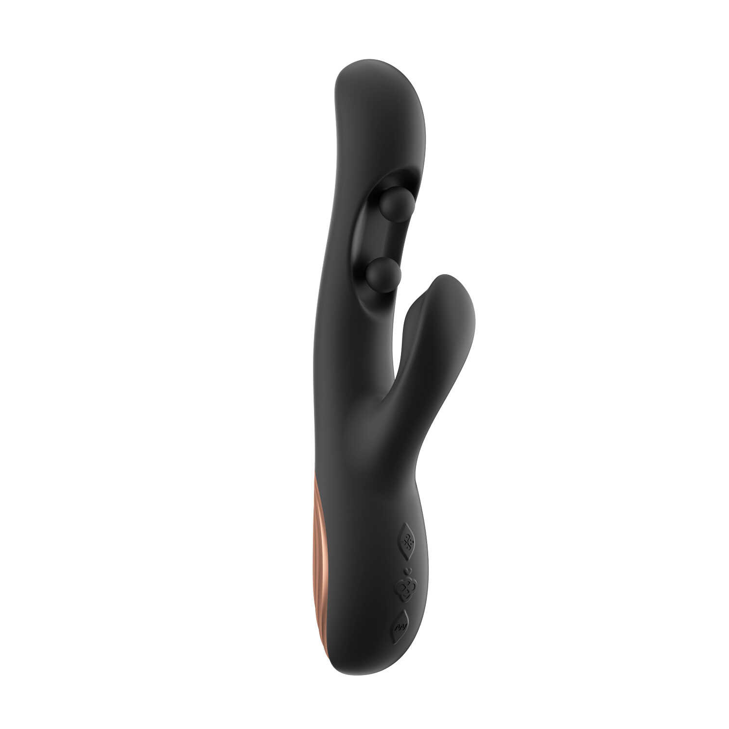 Gem vibromasseur rabbit avec capteurs de pression et application Noir – Image 2