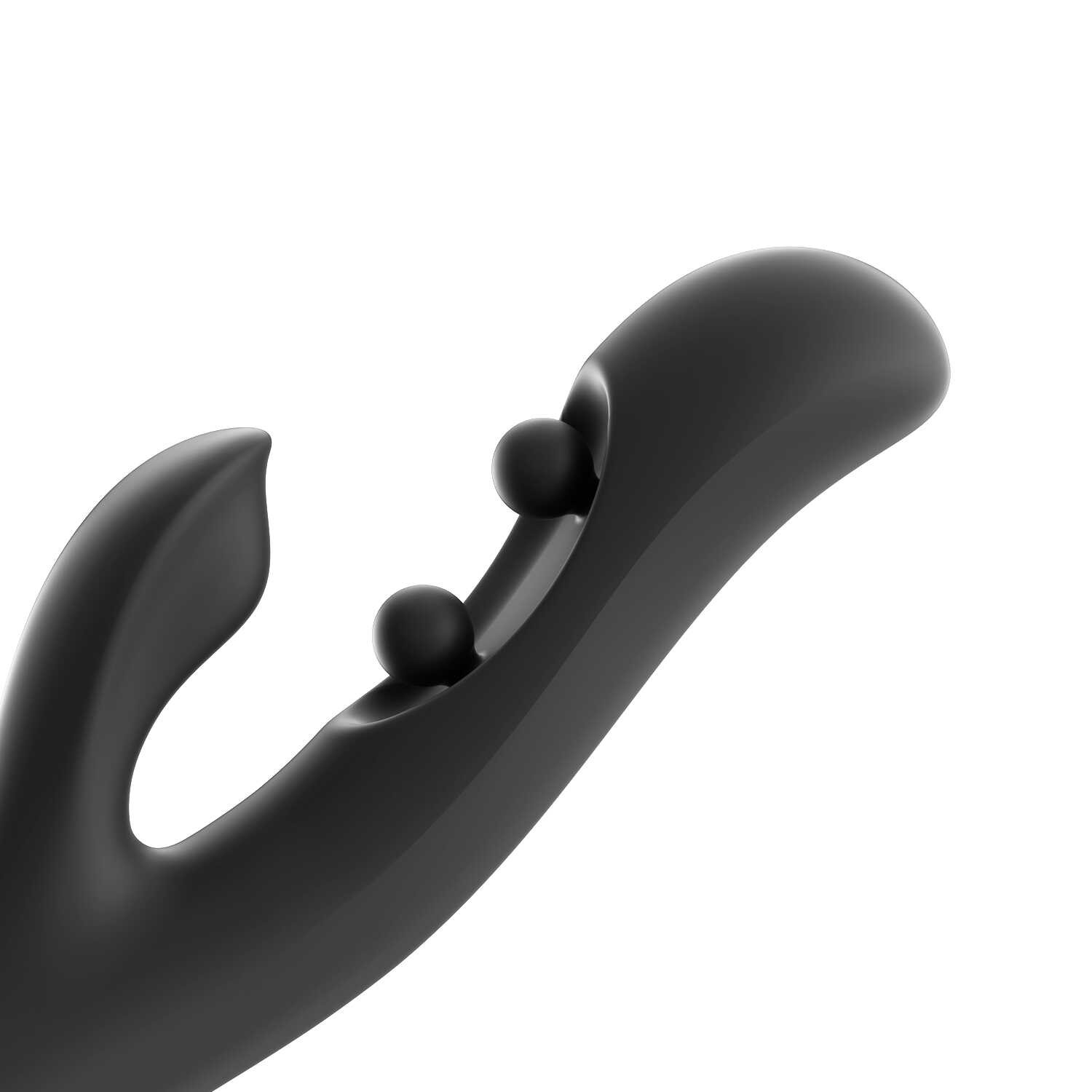 Gem vibromasseur rabbit avec capteurs de pression et application Noir – Image 4