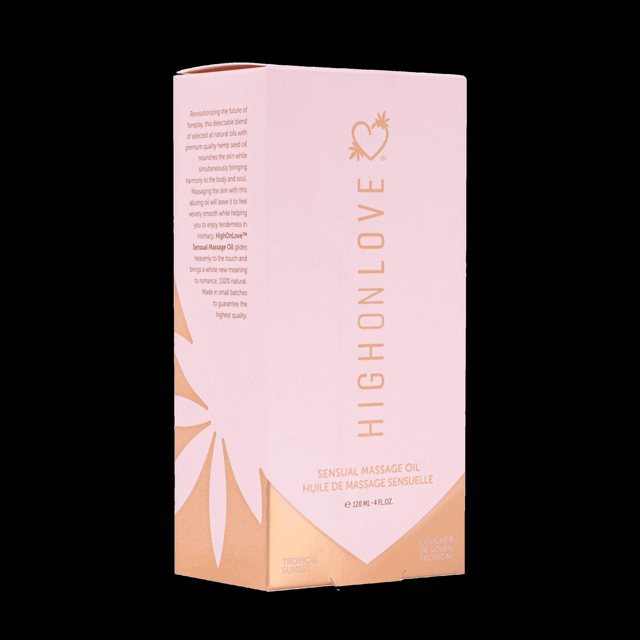 Huile de massage luxueuse Couché de soleil tropical - 120 ml – Image 3