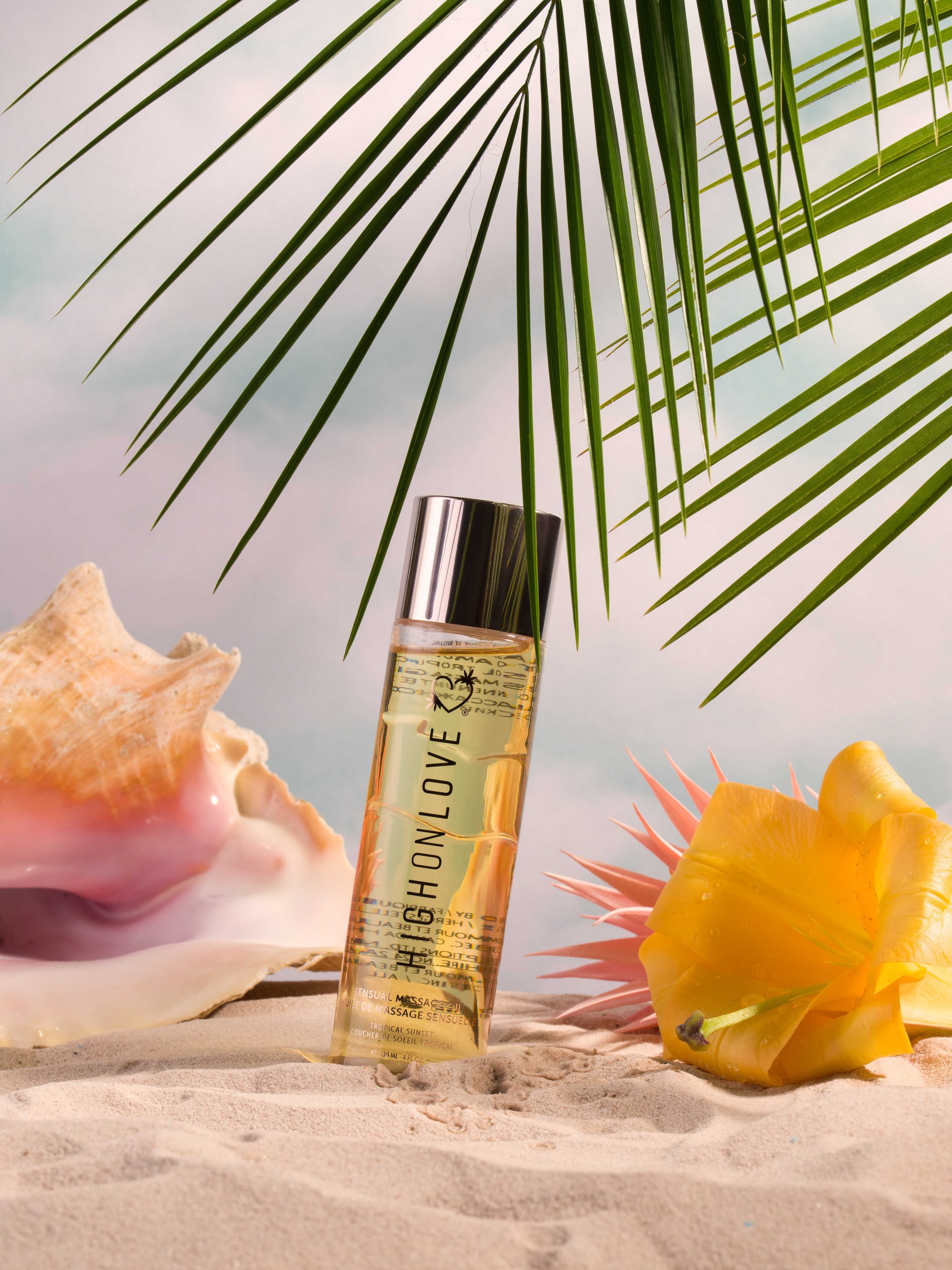 Huile de massage luxueuse Couché de soleil tropical - 120 ml – Image 6