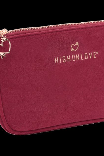 Pochette en velours High On Love