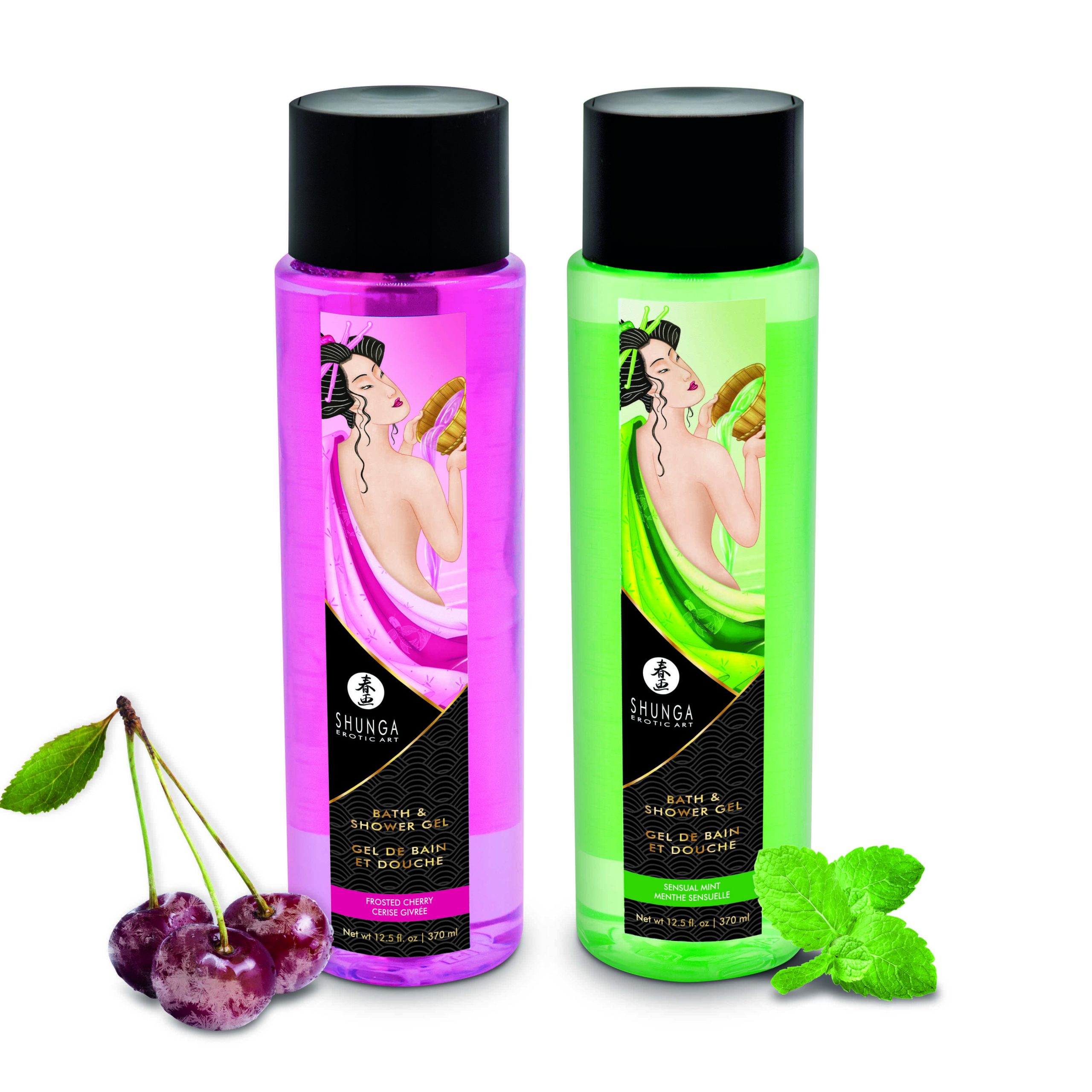 Gel de bain douche Shunga - Menthe sensuelle 370 ml – Image 2