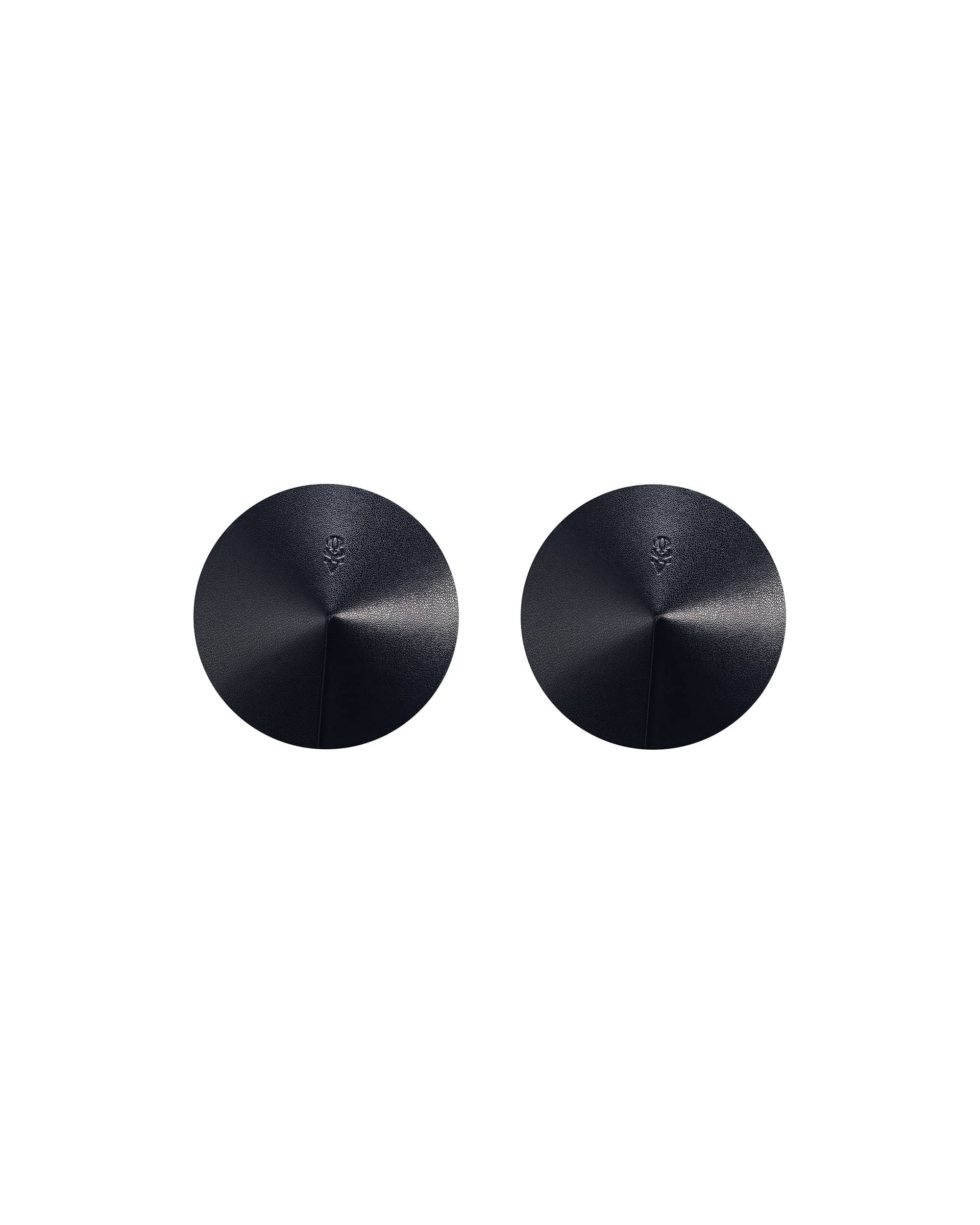 Sublimie paire de cache-tétons noirs PREMIUM