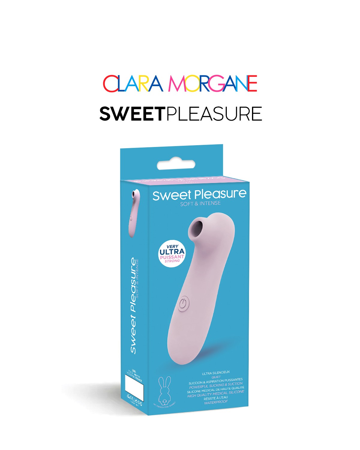 Sweet pleasure Rose pale - Stimulateur clitoridien – Image 2