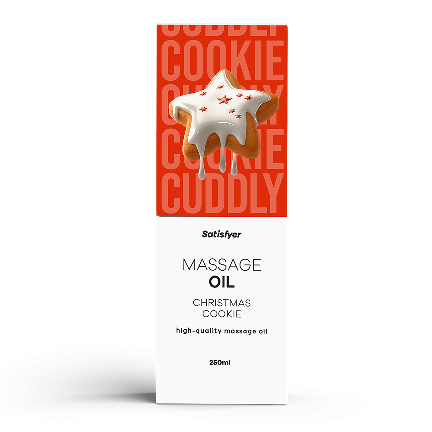 Huile de massage haute qualité - Cookie de Noël 250ml