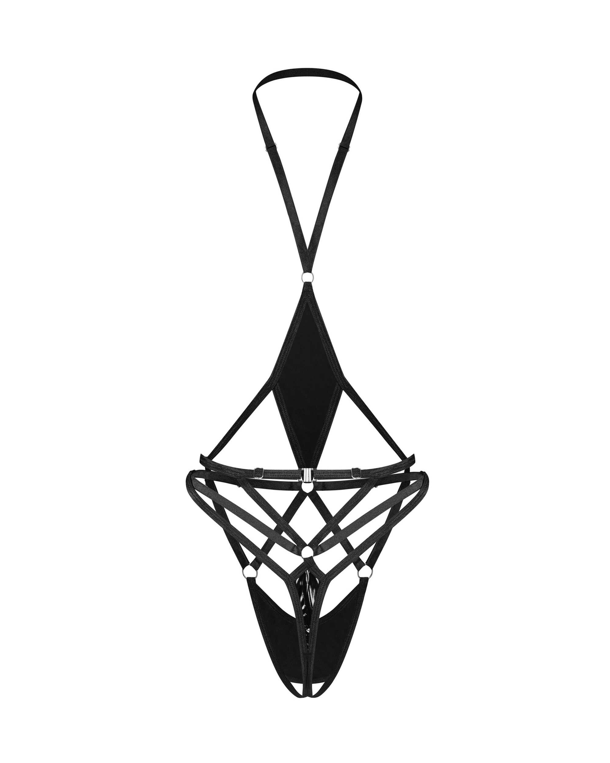 Keira Lise body ouvert noir – Image 9