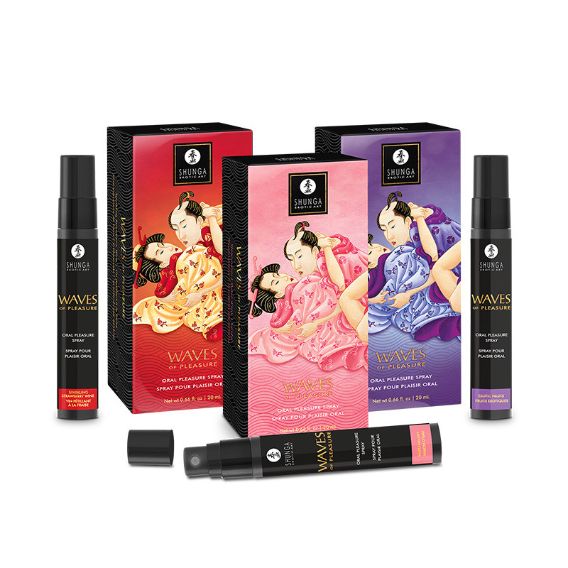 Waves of pleasure - Spray pour plaisir oral - Fruits exotiques – Image 2