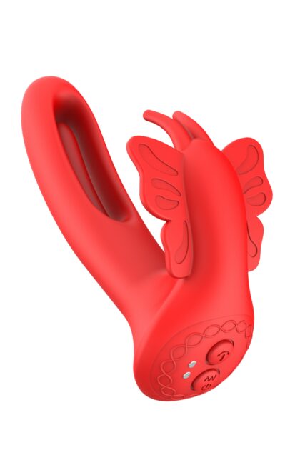 Vibromasseur FLY PULSE Papillon à Double Action Télécommandé