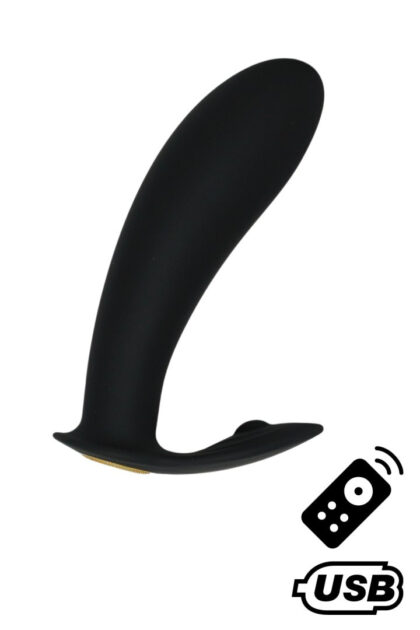 ERNEST, Mini vibromasseur avec stimulateur clitoridien USB, avec télécommande