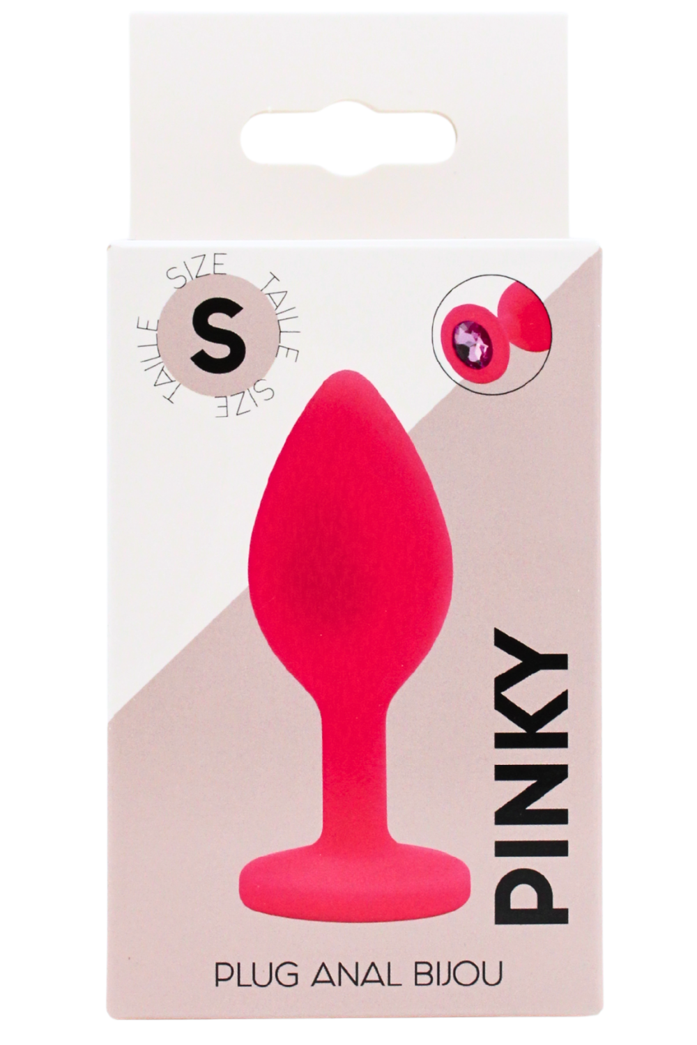 Plug bijou rose Small PINKY – Image 2